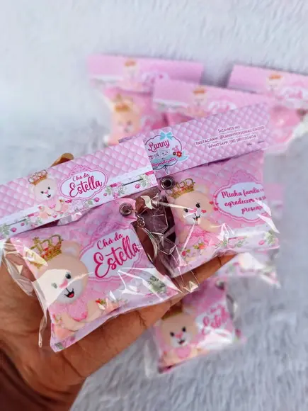 Almochaveiro Personalizado Ursinha Princesa