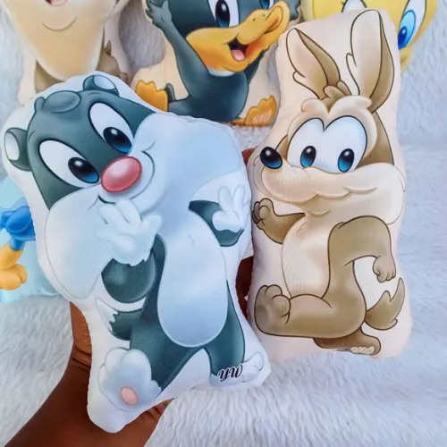 Almofada Contorno Baby Looney Tunes 21cm