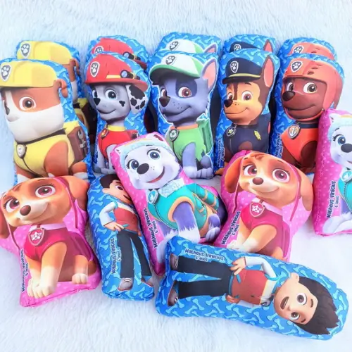 Almofada Contorno do Personagem Patrulha Canina 21cm