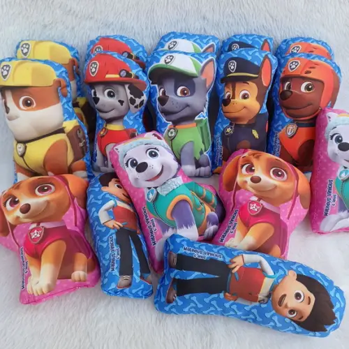 Almofada Contorno do Personagem Patrulha Canina cm