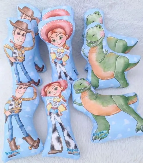 Almofada Contorno Personalizada Toy Story 21cm
