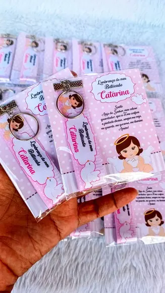 Chaveiro Personalizado Batizado