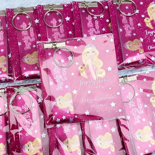 Chaveiro Personalizado Barbie