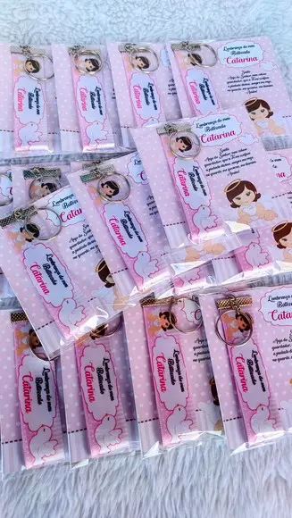 Chaveiro Personalizado Batizado
