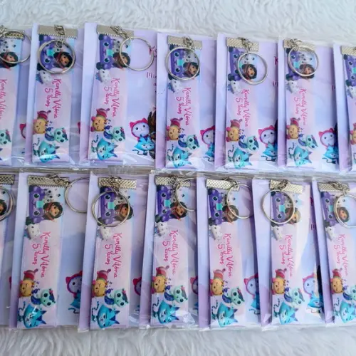 Chaveiro Personalizado Casa Mágica da Gaby