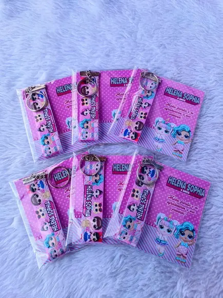 Chaveiro Personalizado Lol Surprise