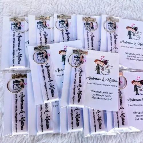 Chaveiro Personalizado para Casamento