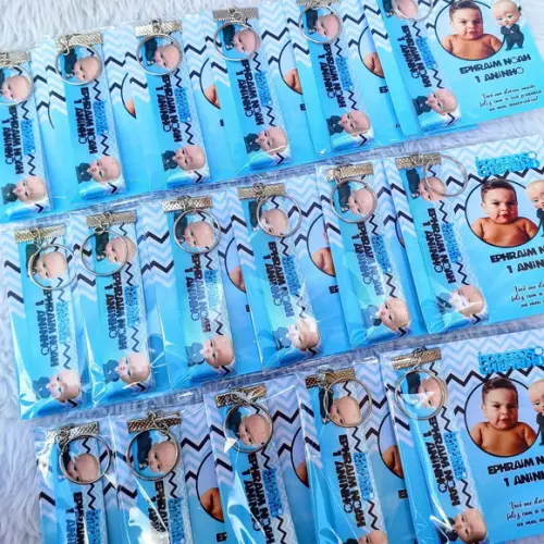 Chaveiro Personalizado Poderoso Chefinho com Foto