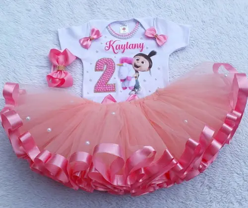 Conjunto Tutu Agnes Meu Malvado Favorito