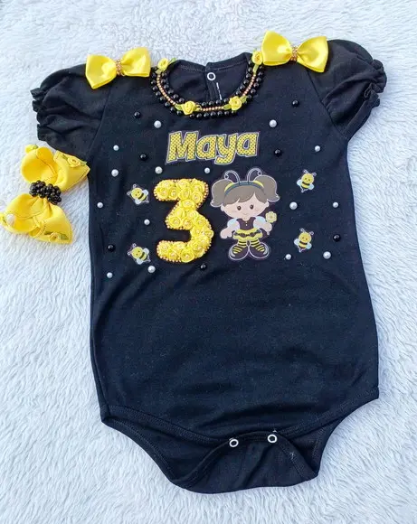 Conjunto Tutu Abelhinha