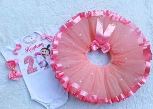 Conjunto Tutu Agnes Meu Malvado Favorito