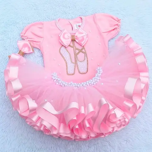 Conjunto Tutu Bailarina Luxo
