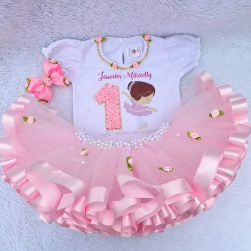 Conjunto Tutu Bailarina Luxo