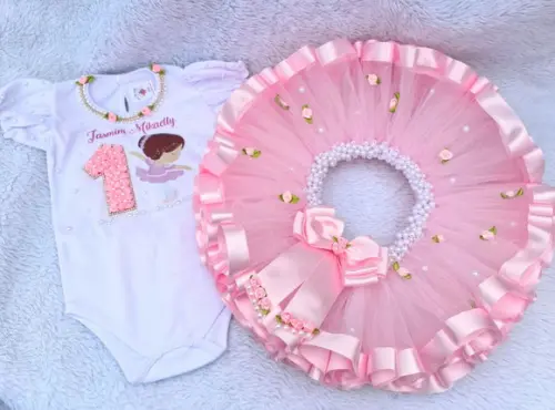 Conjunto Tutu Bailarina Luxo