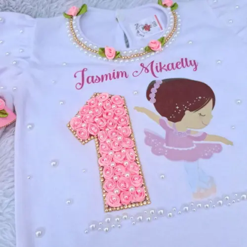 Conjunto Tutu Bailarina Luxo