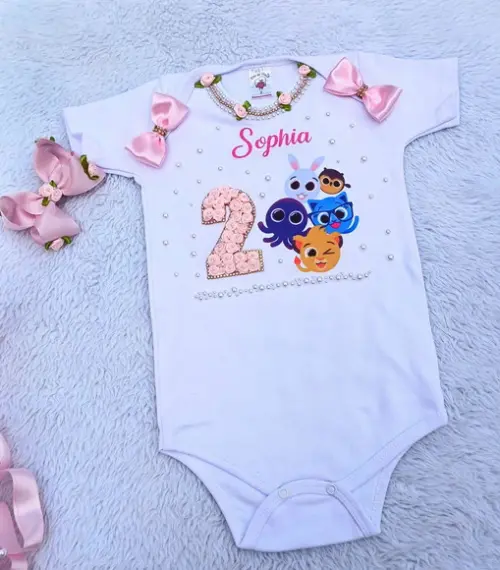 Conjunto Tutu Bolofofos Luxo