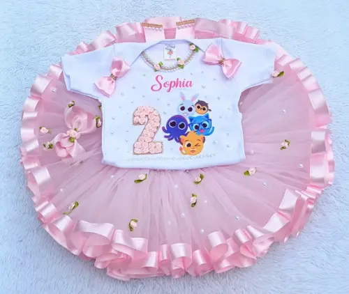 Conjunto Tutu Bolofofos Luxo