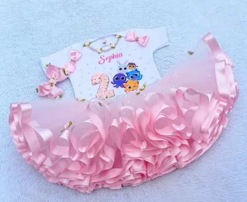 Conjunto Tutu Bolofofos Luxo