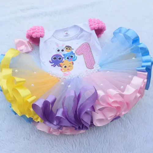 Conjunto Tutu Bolofofos Luxo