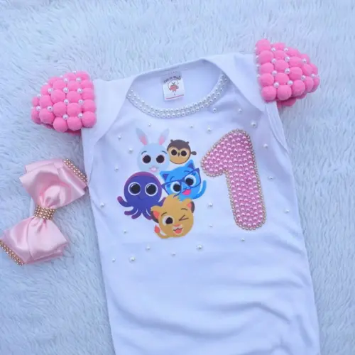 Conjunto Tutu Bolofofos Luxo