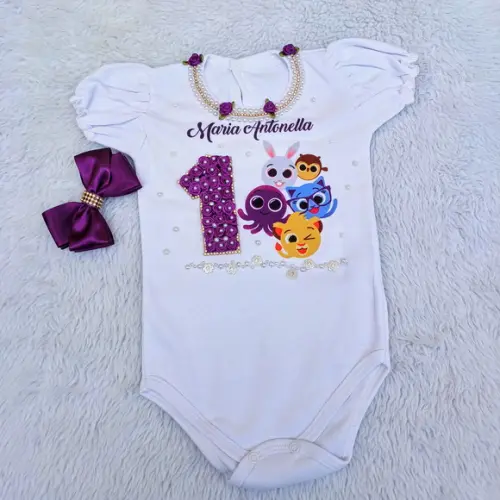 Conjunto Tutu Bolofofos Luxo