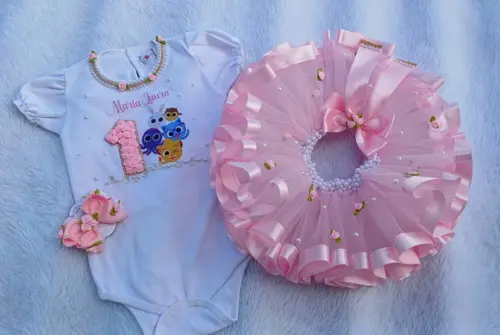 Conjunto Tutu Bolofofos Luxo