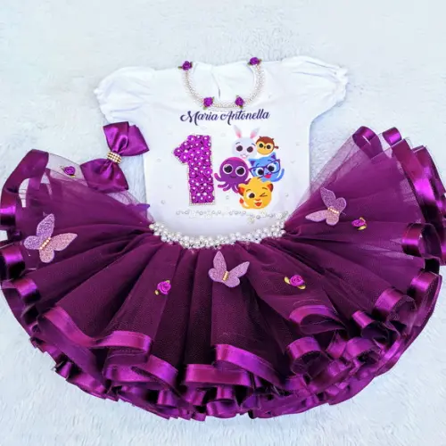 Conjunto Tutu Bolofofos Luxo