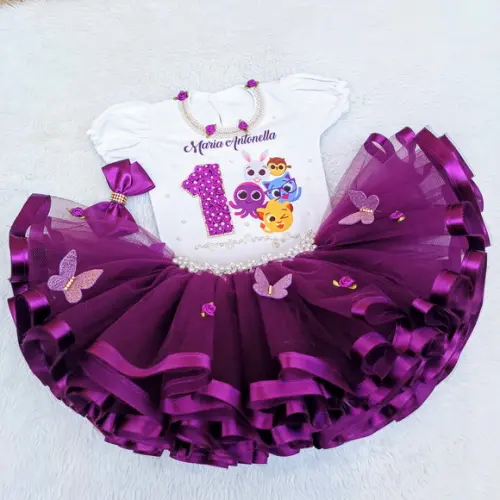 Conjunto Tutu Bolofofos Luxo