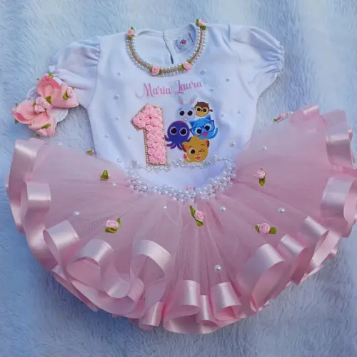 Conjunto Tutu Bolofofos Luxo