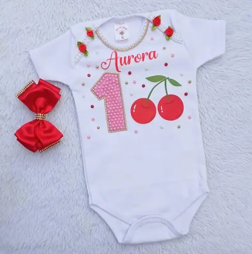 Conjunto Tutu Cerejinha