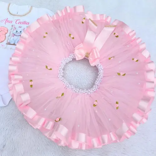 Conjunto Tutu Gatinha Marie