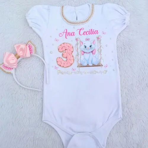 Conjunto Tutu Gatinha Marie