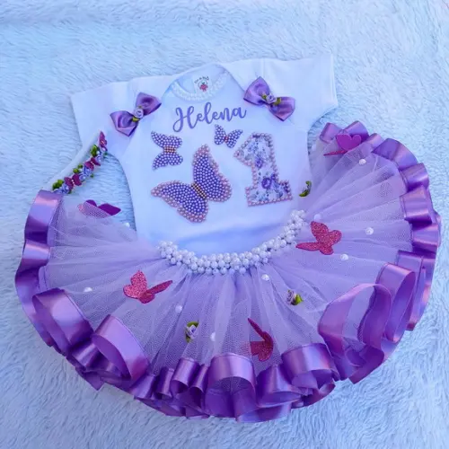 Conjunto Tutu Jardim Encantado