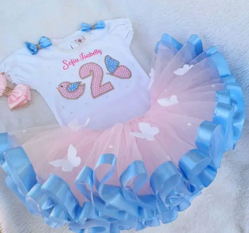 Conjunto Tutu Jardim Encantado