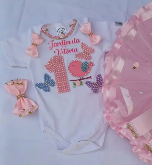 Conjunto Tutu Jardim Encantado
