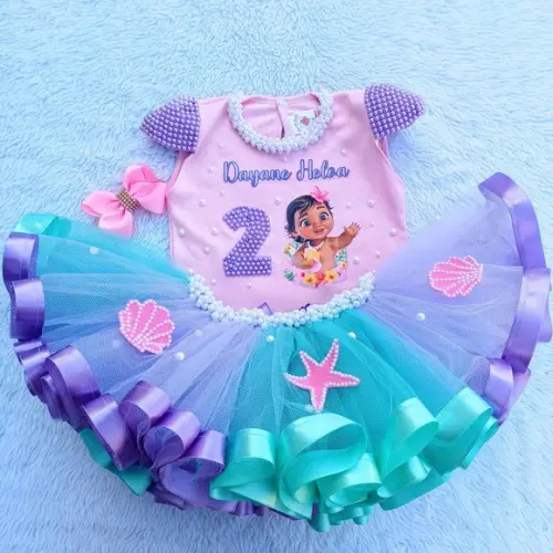 Conjunto Tutu Moana Baby