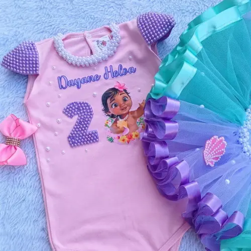 Conjunto Tutu Moana Baby