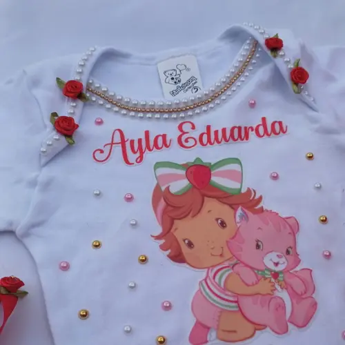 Conjunto Tutu Moranguinho Baby