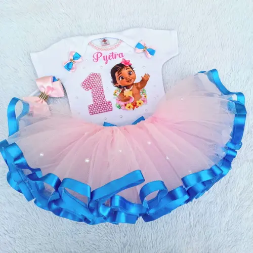 Conjunto Tutu Moana Baby