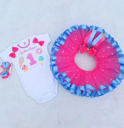 Conjunto Tutu Mundo Doce