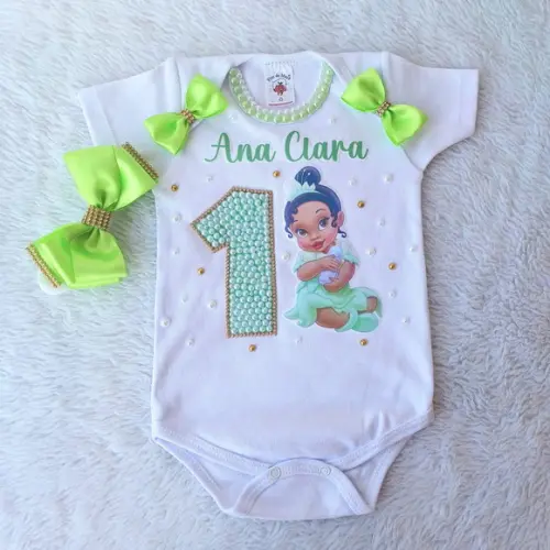 Conjunto Tutu Princesa e o Sapo Baby