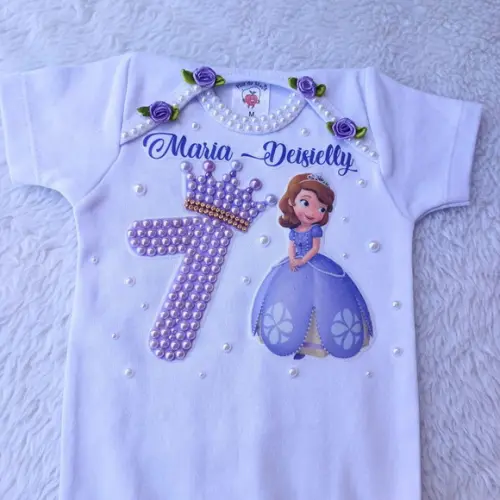 Conjunto Tutu Princesinha Sofia Mesvesario
