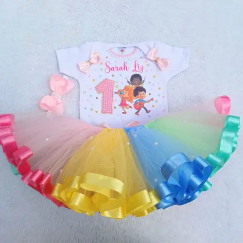 Conjunto Tutu Três Palavrinhas