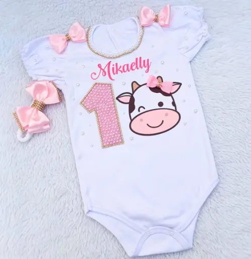 Conjunto Tutu Vaquinha
