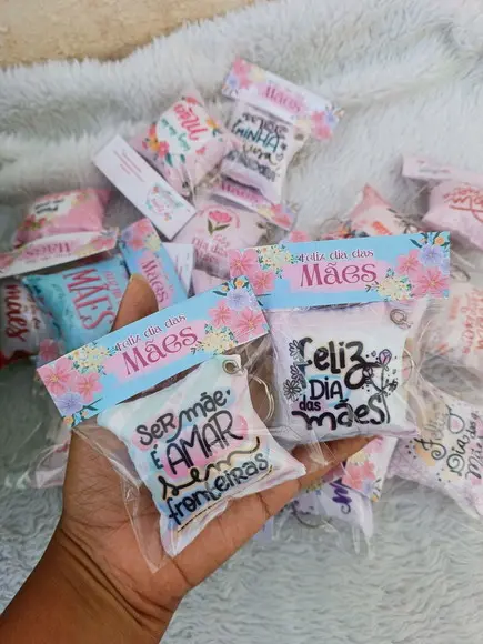 Kit 10 Almochaveiros Sortido Dia das Mães Pronta Entrega