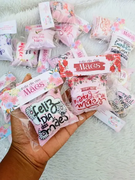 Kit 10 Almochaveiros Sortido Dia das Mães Pronta Entrega