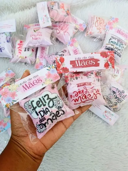 Kit 10 Almochaveiros Sortido Dia das Mães Pronta Entrega