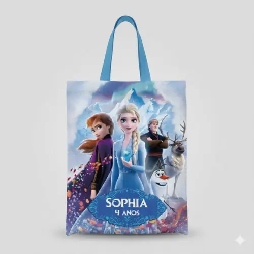 Lembrancinha Ecobag Frozen