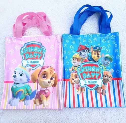 Lembrancinha Ecobag Patrulha Canina
