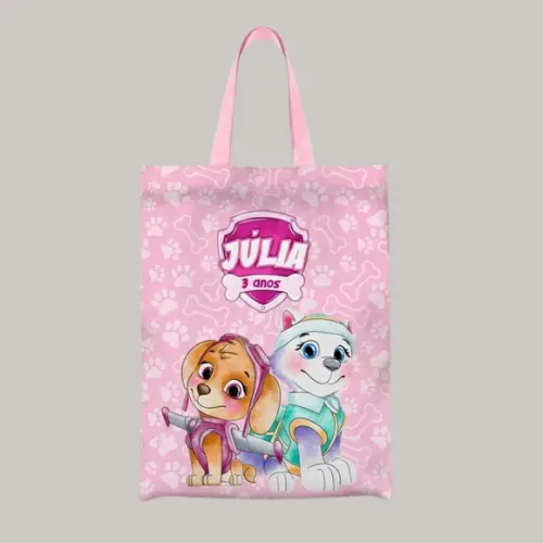Lembrancinha Ecobag Patrulha Canina